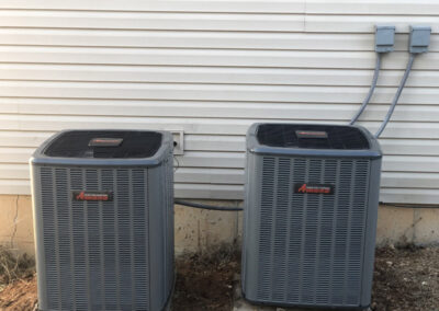 2 new Amana HVAC systems